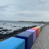🌈【濟州道頭洞彩虹海岸道路】浪漫海岸❣️情侶打卡首選‼️