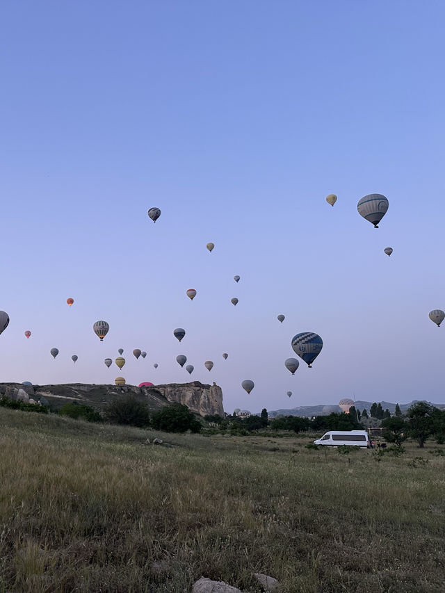 土耳其卡帕多奇亞 Cappadocia 熱氣球升空日出之旅