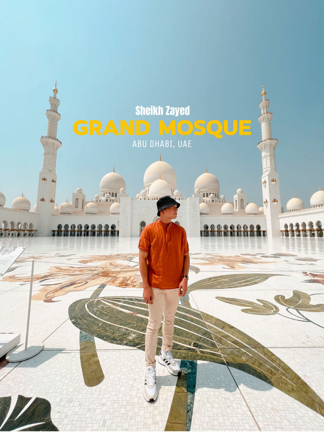 The Sheikh Zayed Grand Mosque - Abu Dhabi
