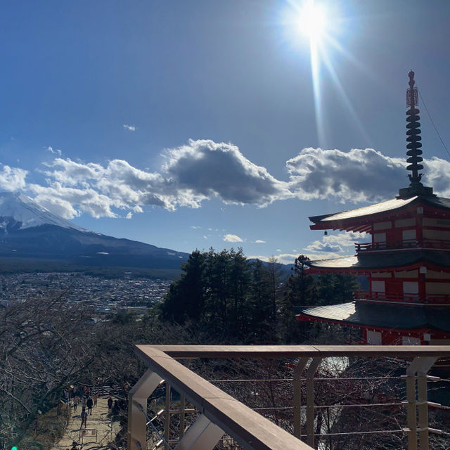 3월의 후지산🗻