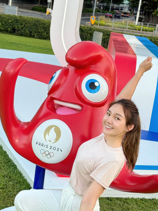添馬公園 官方認可的大型打卡奧運主題裝置🥰