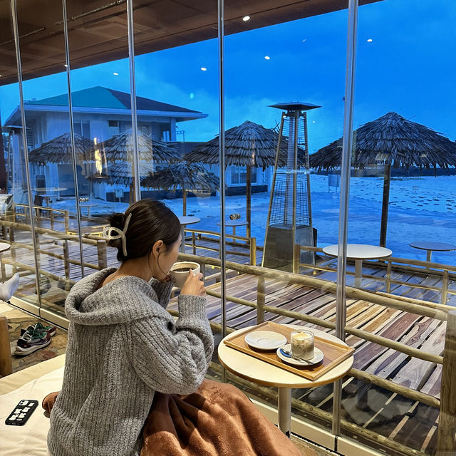 황홀한 해변뷰의 감성맛집 애월 호텔샌드🏜️🏖️