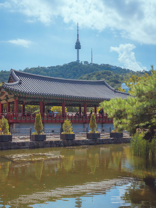 도심 한 가운데서 휴양하는 이곳은 “남산골 한옥마을” 