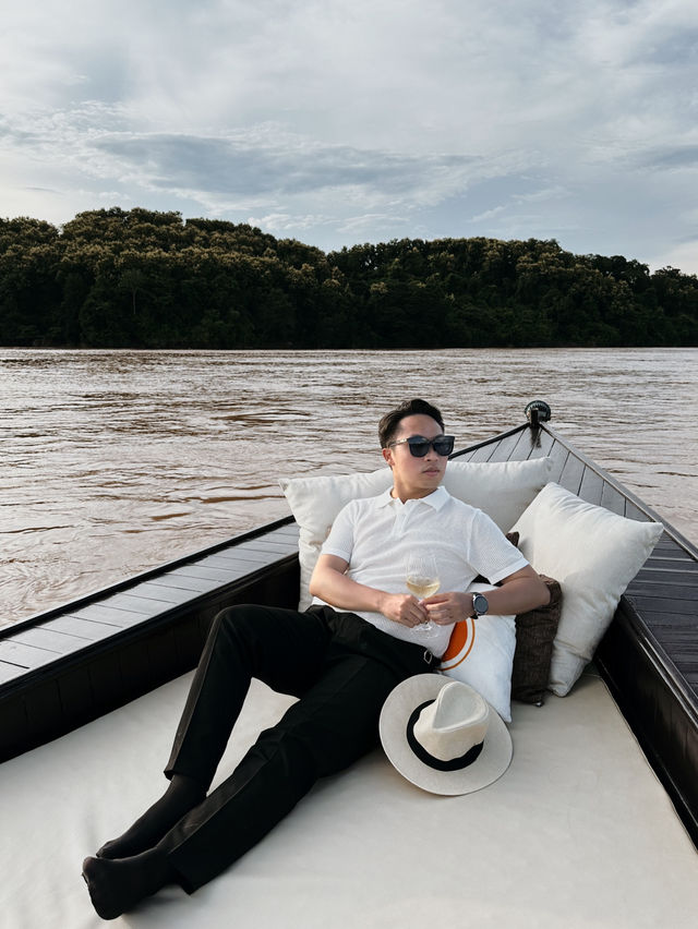 RIVER SUNSET CRUISE - Luang Prabang, Laos