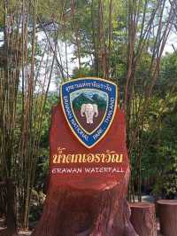 เที่ยวน้ำตกเอราวัณ @กาญจนบุรี