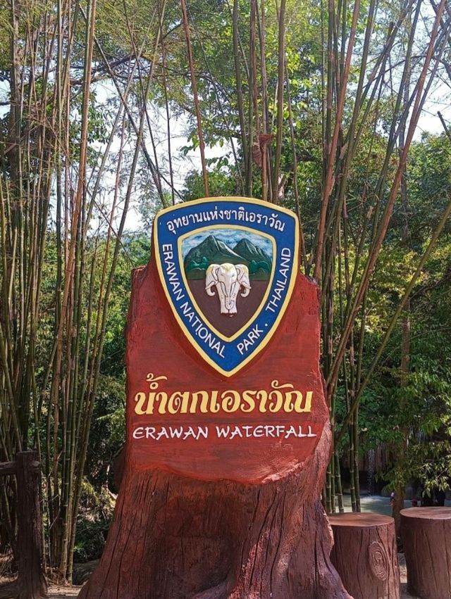 เที่ยวน้ำตกเอราวัณ @กาญจนบุรี