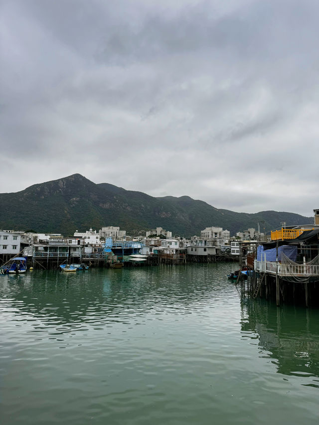 หมู่บ้านชาวประมง Tai O ที่เกาะลันเตา,ฮ่องกง