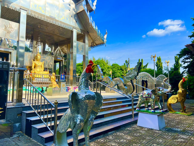 ชมโบสถ์สแตนเลสที่วัดหัวสวน