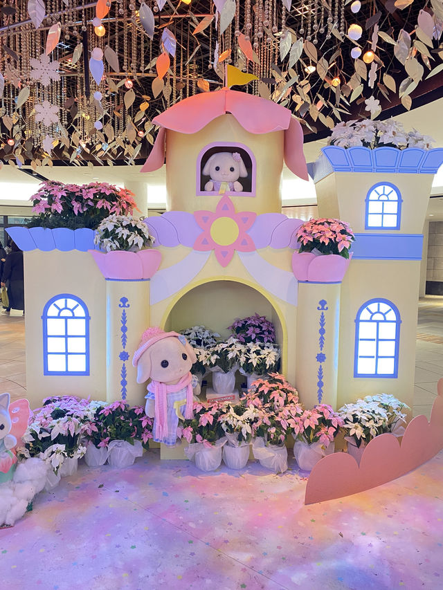 【大阪駅近2024】無料「泉の広場」大人も夢中シルバニアクリスマス