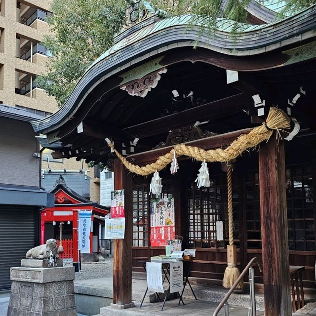 隱藏在市區的靜謐角落 〔走水神社  〕