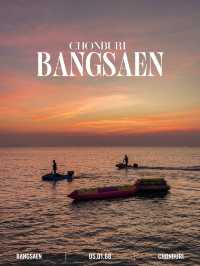 ฮีลใจทุกครั้งที่ได้มาบางแสน 🌅🧡🏖️