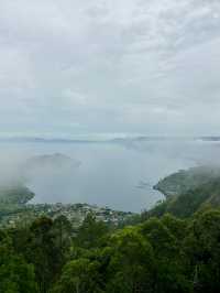 Breathtaking view in Lake TOBA 