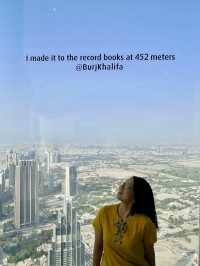 Made it to the World’s Tallest Building-Burj Khalifa! 