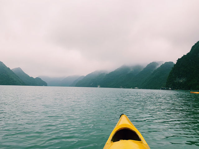 Ha Long Bay: Kayak Through Majestic Waters