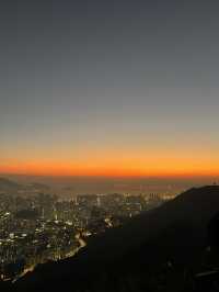 震撼的獅子山之日落🌅，讓人流連忘返的夜景🌃