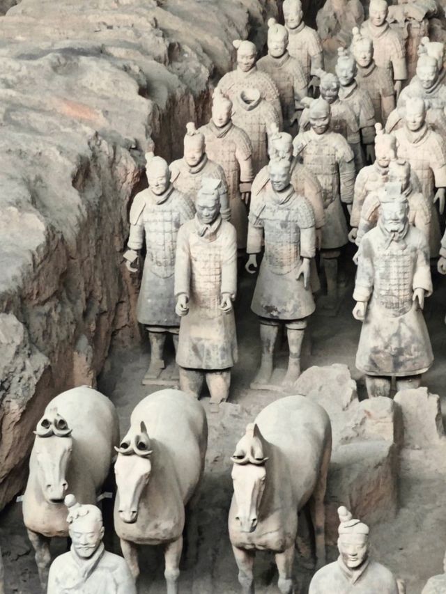 西安心人生必到一次的兵馬俑 加長恨歌