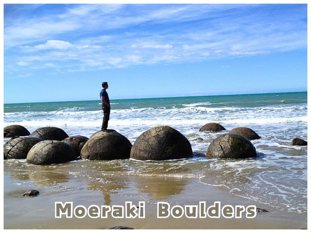 【NZ/ハンプデン】亀の甲羅のような岩がゴロゴロ‼︎＊Moeraki Boulders＊