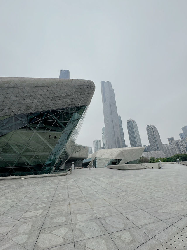 มากว่างโจว ห้ามพลาด guangzhou opera house 