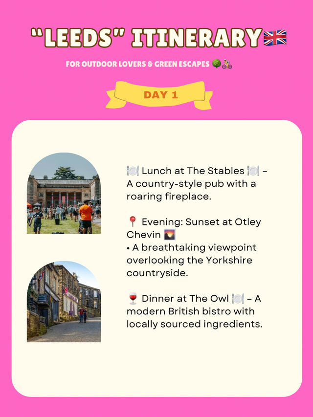 Leeds itinerary 🇬🇧
