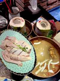 清甜滋潤！椰子雞湯底🍲