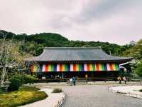 日本京都著名寺廟景點：二尊院，適合打卡拍照📸