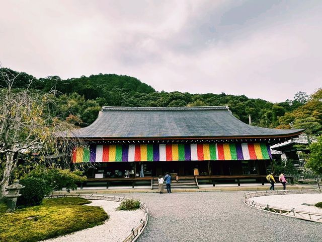 日本京都著名寺廟景點：二尊院，適合打卡拍照📸