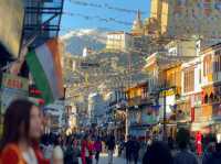 Leh market ตลาดเลห์ ที่ Leh Ladakh 🇮🇳🤗