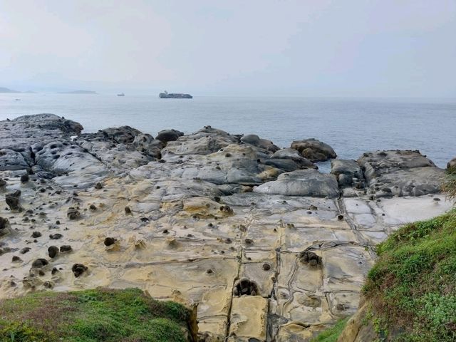 Beautiful view at Heping Island Geopark, Keelung, Taiwan