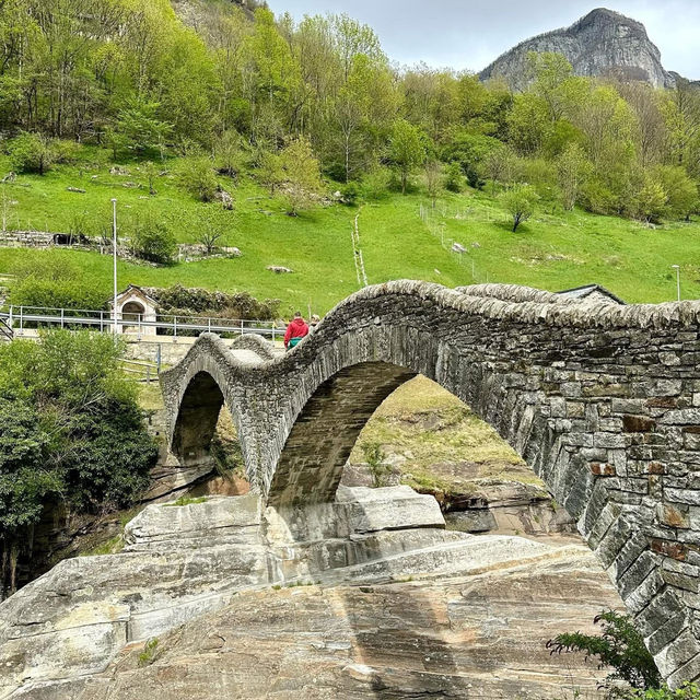 Weekend Escape to Ponte dei Salti: A Fairytale Swiss Stone Bridge Adventure!** 🌉✨   
