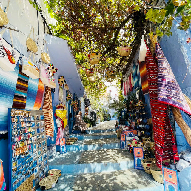 💙北非秘境🇲🇦摩洛哥藍城🩵傳說靈氣染成的天空之城
