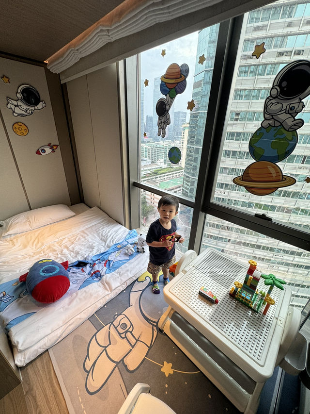 /深圳親子JW酒店🏨太空主題套房/