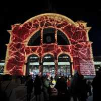 ✨ “Shadows Painted in Light: An Evening at Lilu Light Festival”
