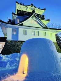 🎯【秋田・横手のかまくら】幻想的な雪の灯りに包まれる、450年の伝統行事