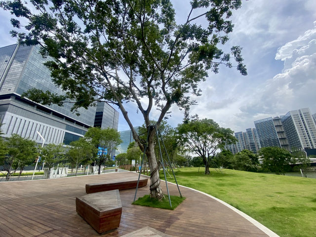 福海河公園🌟繁城市中享受寧靜自然和溜寵美地🏞️🌳