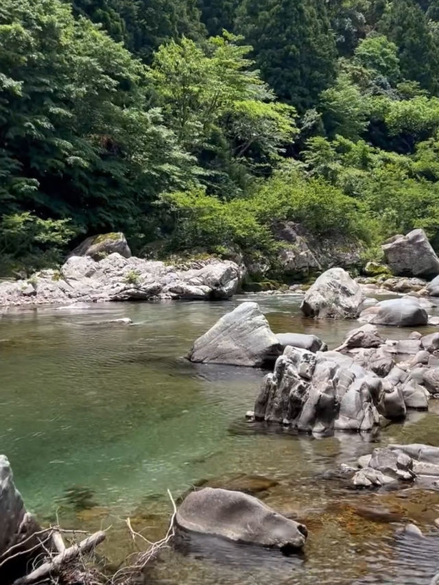 岐阜｜板取川  透明度抜群、“秘境の清流”で癒しのひとときを——