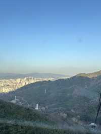 【城市中的空中綠洲🌿】搭纜車上山看夜景！大邱前山公園讓人戀愛的視角❤️