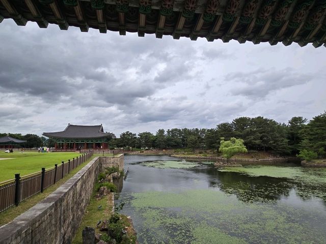 【韓国】慶州　東宮（トングン）と月池（ウォルチ）