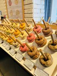 自由が丘🇯🇵のベーグル専門店JUNOCAFEで一休み🥯⟡.·