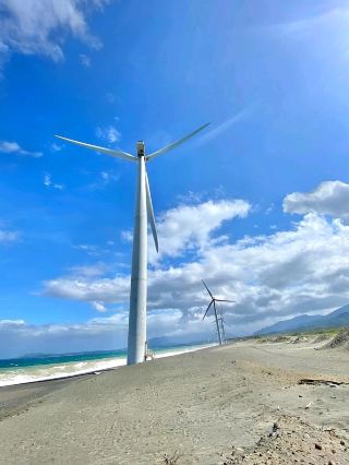 Windy Views at Bangui Windmills