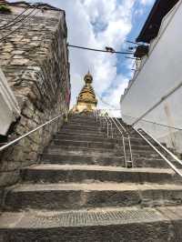 Monkey Temple, The Giant Dome famous stupa in Kathmandu