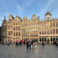 Grote Markt at Golden Hour: Brussels’ Living Postcard Comes Alive