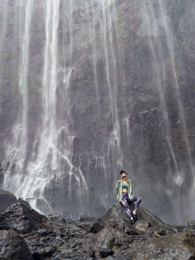💥 Into the Wild: Tumpak Sewu — A Waterfall from Another World 🌊🌈