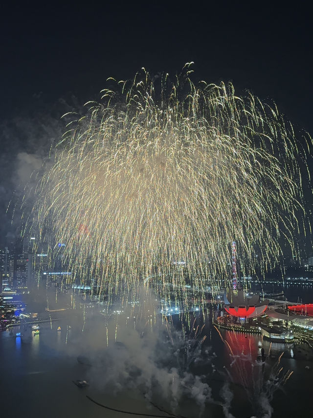 Singapore’s 60th fireworks 