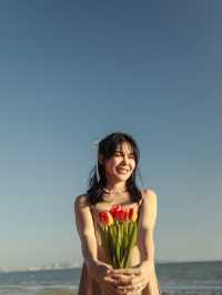 "พกกล้องแล้วไปบางแสน ถ่ายรูปเก็บโมเมนต์ทะเลสวยๆ"🌊