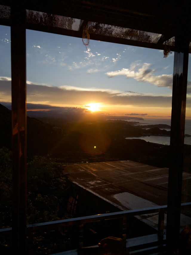 千と千尋の世界に浸る、九份の夕暮れ