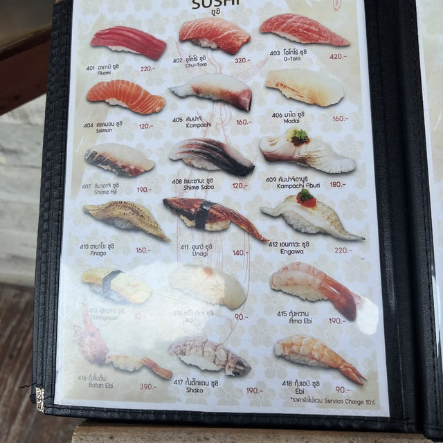 新鮮な海の恵みを味わうSushi Kaijouの贅沢なお食事🇹🇭