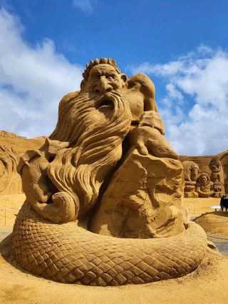 Surprising Creativity at Sandskulpturfestivalspladsen in Central Jutland