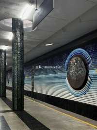 🇺🇿【Tashkent Metro】地下に広がる美術館