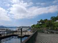 The Great Shuishe Pier in Sun Moon Lake area, Nantou County, Taiwan
