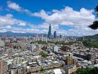 The Bright Fuzhou Shan Park in Da'an District, Taipei City, Taiwan